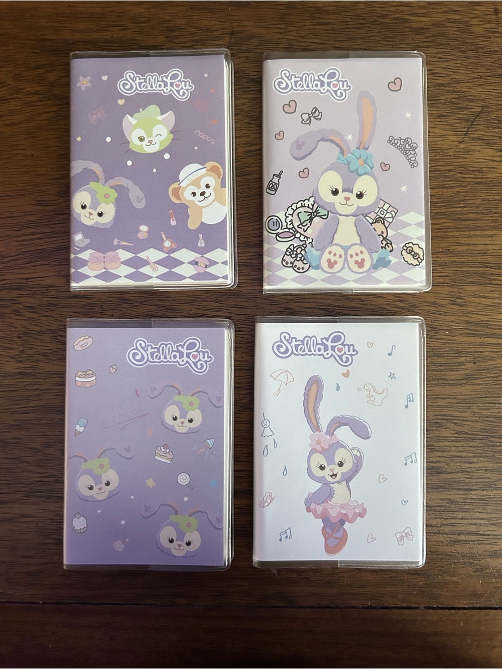 Adorable 4 pc notebook bundle of Stella Lou